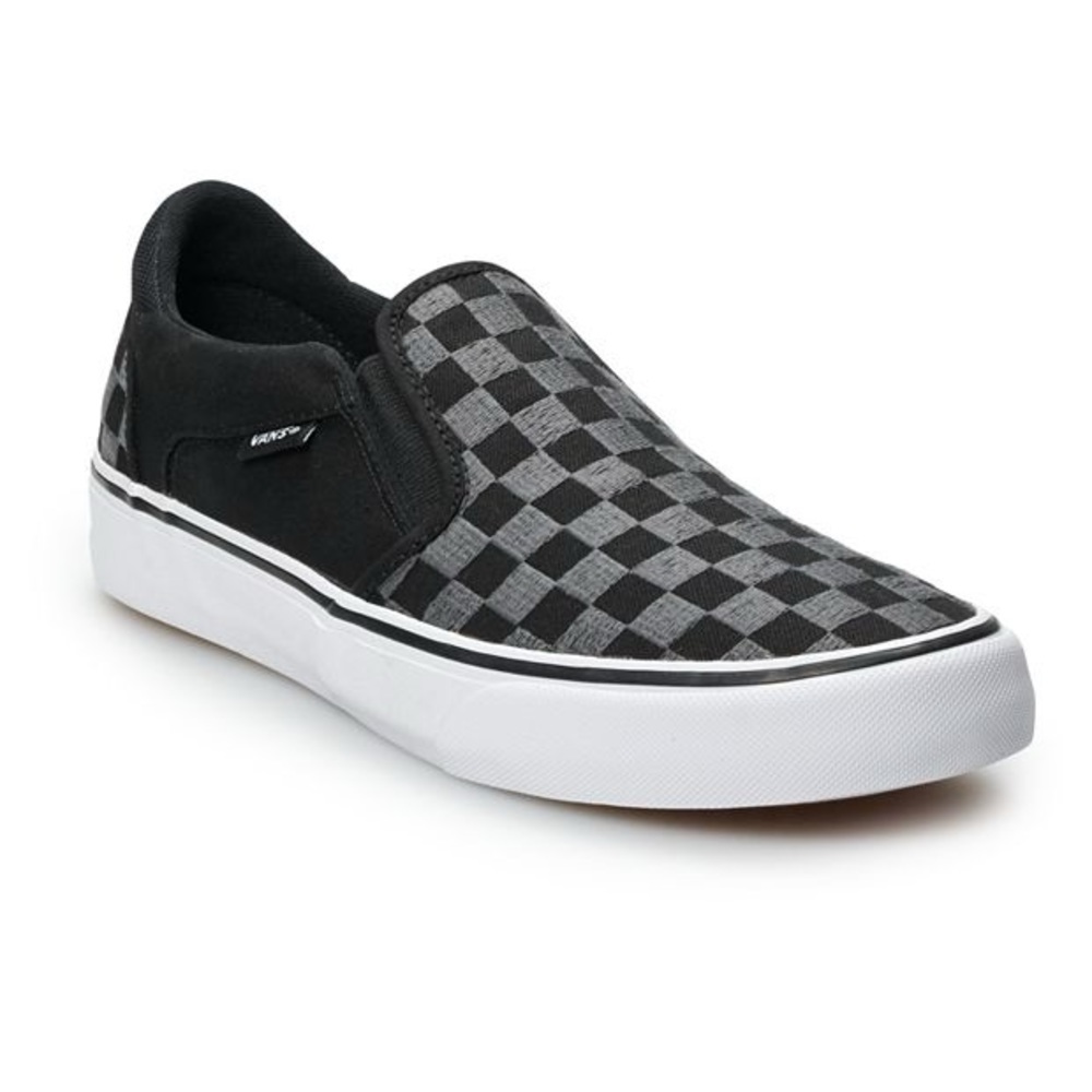 Vans® Asher DX Black/Grey Skate Shoes/Sneakers- Men's 9.5 / Women's 11.0